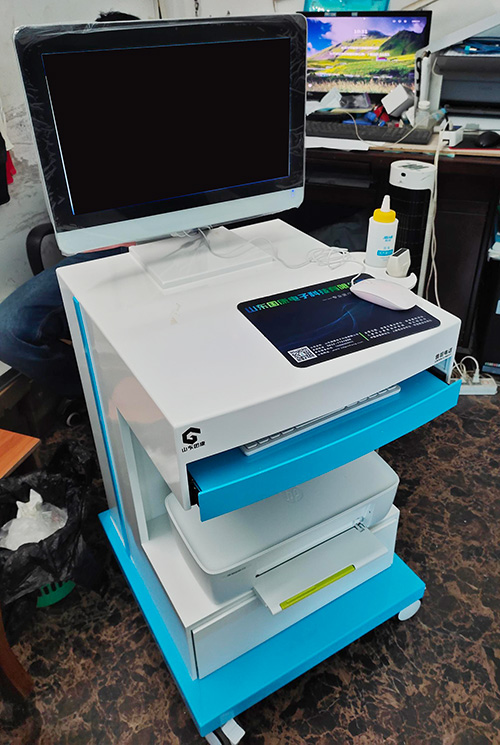 6月底，骨密度检测仪生产厂家星空体育与湛江岭南医院合作