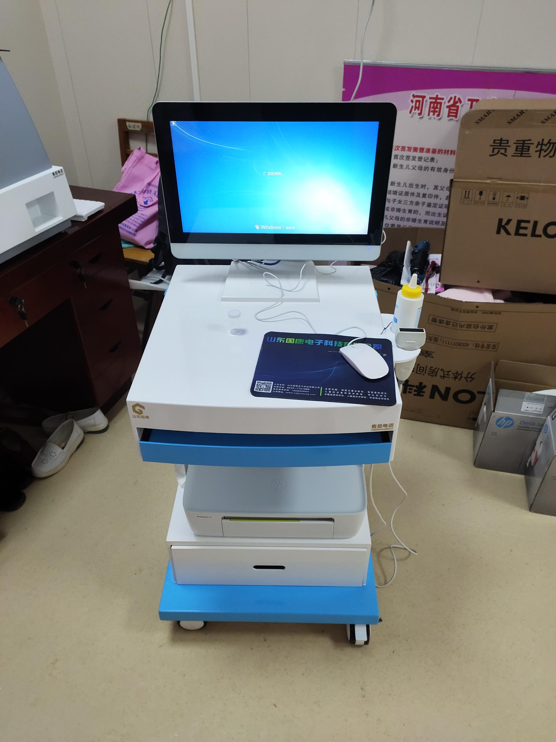 儿童超声骨密度仪生产厂家国康走近许昌县妇幼保健院